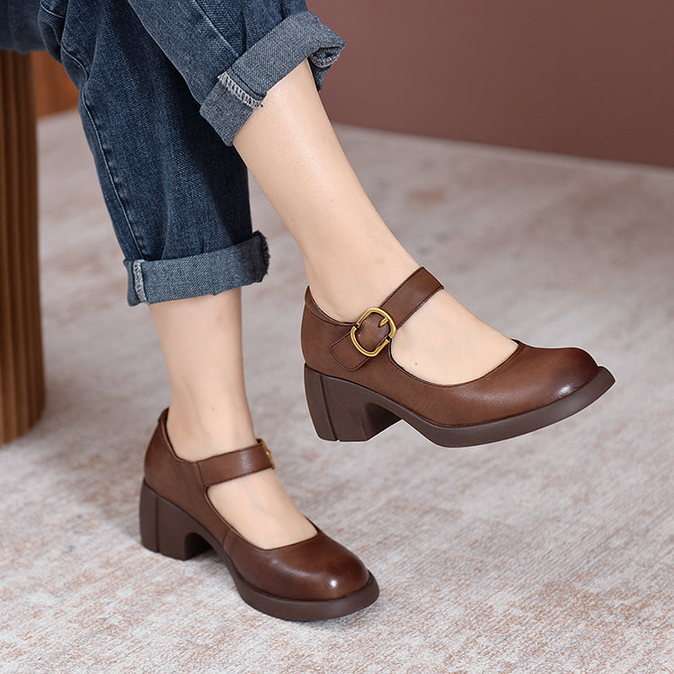 Ulla – Chunky Mary Janes
