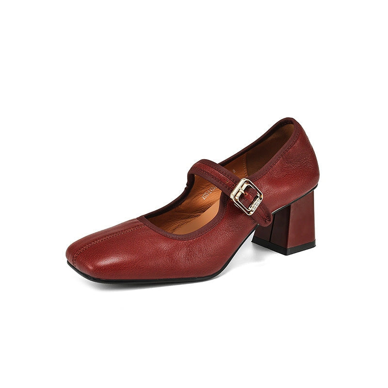 Freja – Blockheel Mary Janes