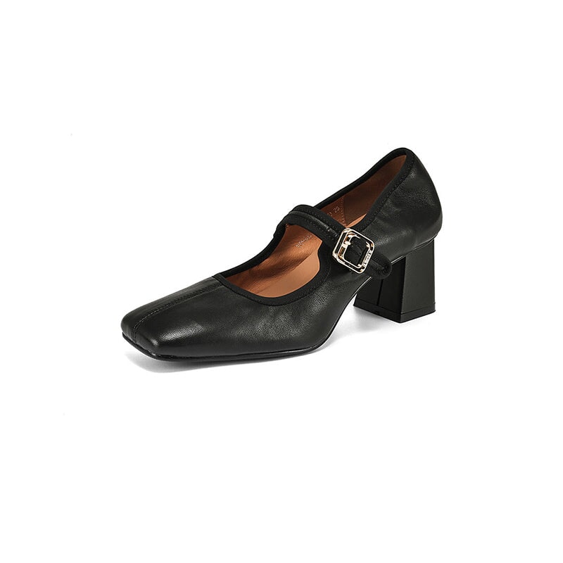 Freja – Blockheel Mary Janes