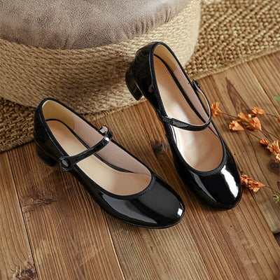 Selma – Glossy Mary Janes