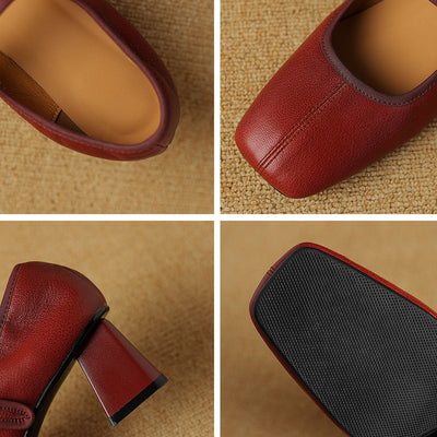 Freja – Blockheel Mary Janes