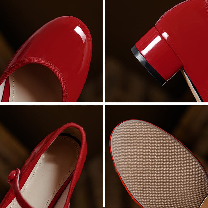 Selma – Glossy Mary Janes