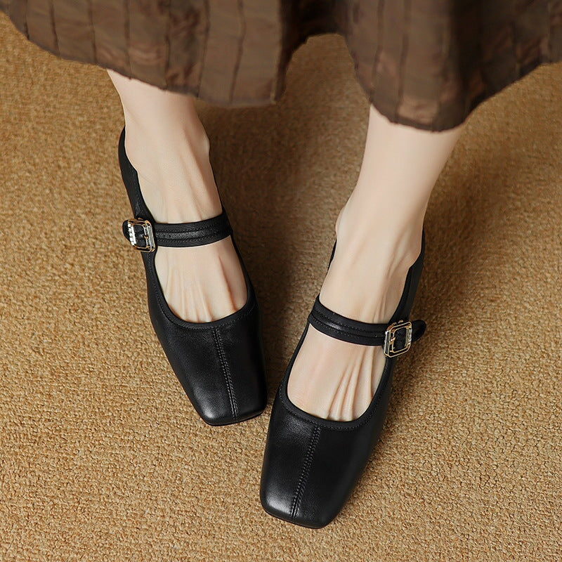 Freja – Blockheel Mary Janes