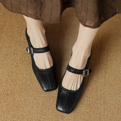 Freja – Blockheel Mary Janes