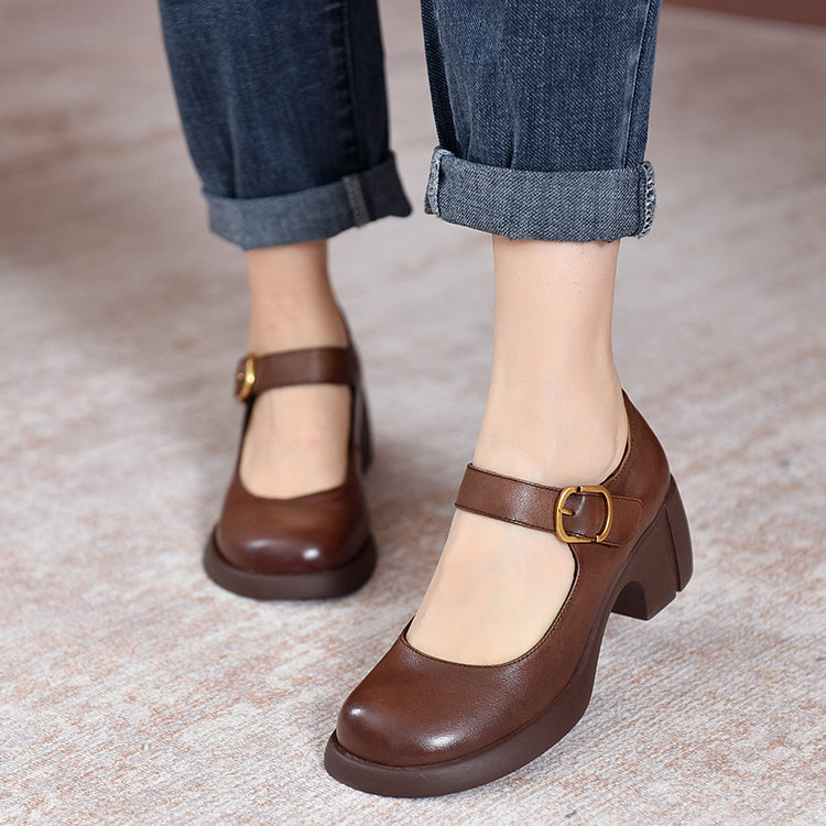 Ulla – Chunky Mary Janes