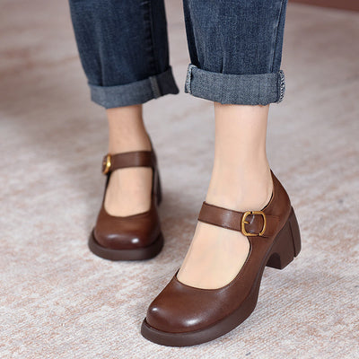 Ulla – Chunky Mary Janes